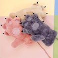 thumbnail image 6 of Btomtd Cute Full Finger Gloves with Novelty Paw and Bear Palm Design, Warm Gloves for Cold Weather and Warmth Protection, Pink, 6 of 7