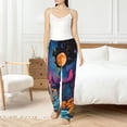 thumbnail image 4 of Salouo Fantasy Cosmic Landscape Print Women's Pajama Pants Casual Loose Sweatpants PJs Flowy Pants Drawstring Palazzo for Women Wide Leg Pants Lounge Pajama -X-Large, 4 of 8