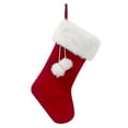 thumbnail image 1 of Christmas Stocking Large Classic Fireplace Hanging Stocking Xmas Hanging Sock, 1 of 10