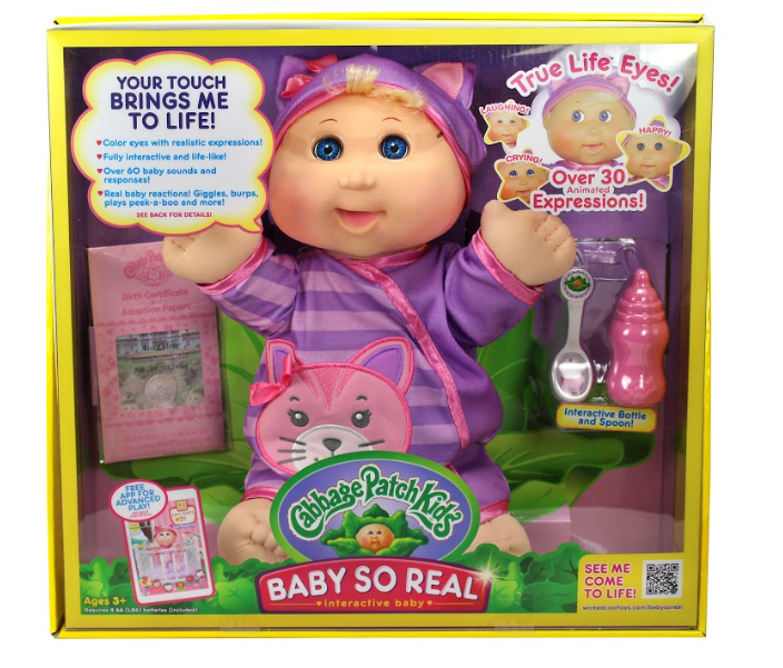 electronic cabbage patch doll