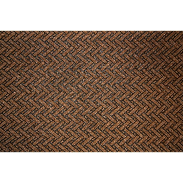 18" x 30" Tapis D'Accueil Fabriqué à Partir de Fibres Naturelles