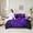 Purple, variant on Homewish Chic Glitter Print 7-Piece Twin Bedding Sets,Romantic Blue Rose Bedding Comforter Set,Valentine'S Day Floral Sheet Sets For Adults,Ultra Soft Home Decor Reversible