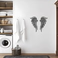 thumbnail image 2 of TIELUTT Decorate the Wall with Black Metal Wall Stickers Make the Home Small Wall Stickers Wall Sayings Lettering Butterflies Wall Decals Wall Paper Sticker and Stick Flowers Lashes Stickers for Wall, 2 of 8