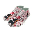 thumbnail image 2 of Psesaysky Dachshund Love Heart Printed Barefoot Shoes Gift for Girlfriend Wife Skin-Friendly Casual shoes Size 6-13.5, 2 of 7