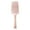 Pink, variant on huanledash Rib Comb Anti-static 110 Teeth Curved Design Hanging Hole Tangle-free Scalp Massage Brush Long Handle Women Long Hair Massage Comb Salon Supplies
