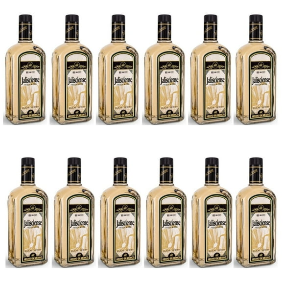 Pack de 12 Tequila Jalisciense Oro 700 ml