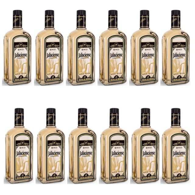 Pack de 12 Tequila Jalisciense Oro 700 ml