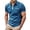 Blue, variant on Classic Style Short Sleeve Pocket T Shirt with Collar for Everyday Comfort and Casual Wear Men