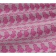 thumbnail image 5 of oneOone Viscose Jersey Fabric Floral & Bird Block Printed Craft Fabric BTY 60 Inch Wide, 5 of 5