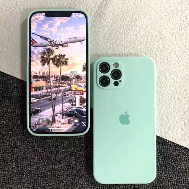 Funda De Silicona Líquida A Prueba De Golpes Para IPhone 14 13 12 11 Pro Max Gao Jiahui unisex