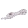 thumbnail image 4 of 3X 6P2C RJ11 Male to Male Plug Telephone Line Cable Wire 5M, 4 of 8