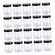 thumbnail image 5 of Tarro para mascotas con tapa redonda apilable, reutilizable, ligero, transparente, latas de cocina para 20 piezas 400ml, 5 of 9