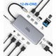 thumbnail image 2 of Estación de acoplamiento USB C con doble monitor Selore&S-Global 12 en 1, 2 of 6