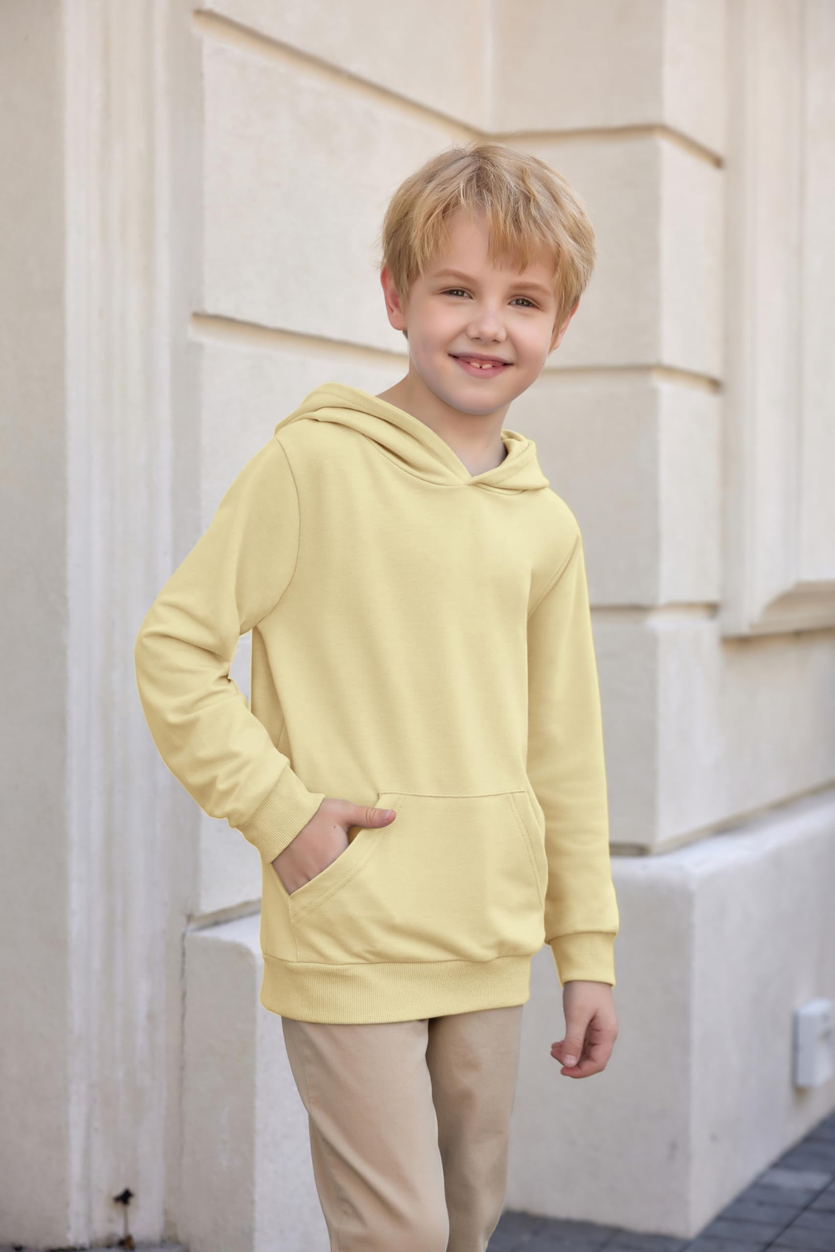 Arshiner Boys Hoodies Unisex Kids Soft Pullover Hooded Sweatshirt Classic Casual Hoodie