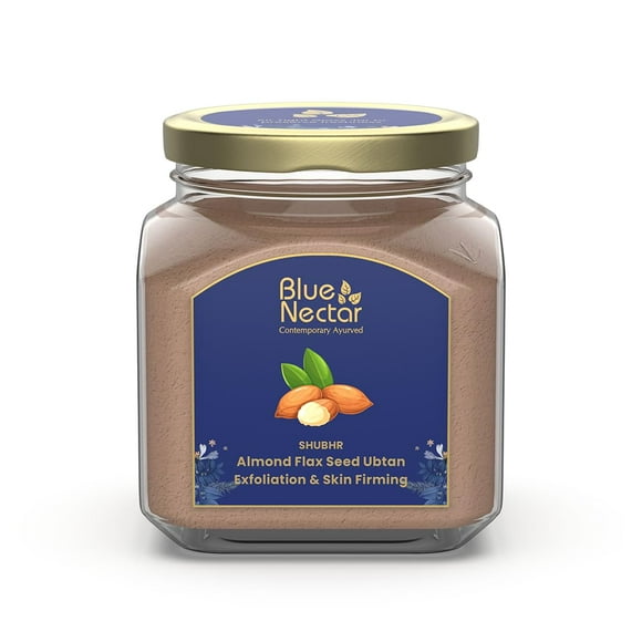 Face Pack Blue Nectar Almond Ubtan en polvo 99 g para reafirmar