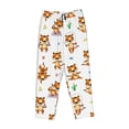thumbnail image 4 of Goofa Tigers go in for Sports Printed Soft Pajama Pants for Women, Wide Leg Comfy Casual Lounge Yoga Pants-Medium, 4 of 9