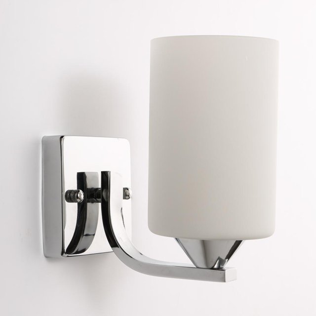 de Pared Lámpara Luz Cilindro Clásico Única Pantalla - Plata Colco Lámpara de pared