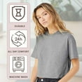thumbnail image 6 of BELLA + CANVAS Women's Jersey Crop Tee Assorted Crewneck T-Shirt 100% Cotton Bulk Wholesale Mix Tees (Bright Color 6 Pack, L), 6 of 7