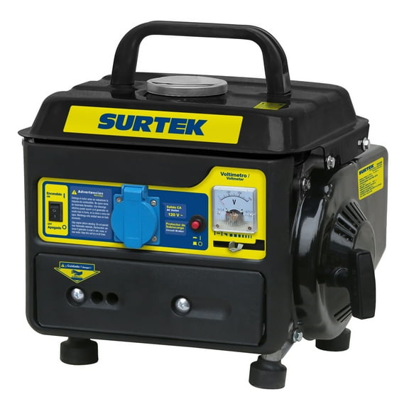 Generador Energía A Gasolina 800W 240v 2hp 2 Tiempos Surtek SURTEK GG408