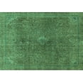 thumbnail image 1 of Ahgly Company Indoor Rectangle Abstract Turquoise Blue Modern Area Rugs, 6' x 9', 1 of 4