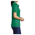 thumbnail image 3 of Womens Posi-UV Pro Short Sleeve Polyester Polo Kelly Green 3X-Large, 3 of 5