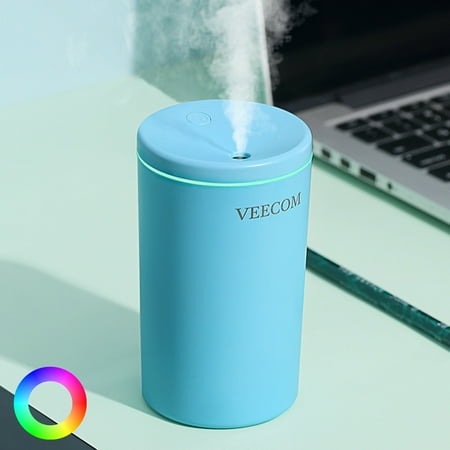 

RnemiTe-amo on Clearance！Humidifier Mini Desktop Usb Small Straight Barrel Cup Type Atomizer Led Light Tank Type Humidifier Home