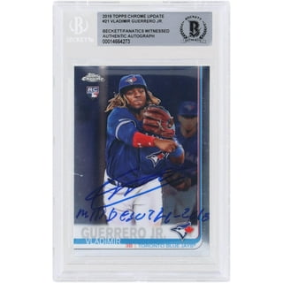 その他 Guerrero jr. rc auto topps psa9 Vladimir Guerrero Jr. Autographed 2019 Topps Complete Set