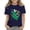 Navy, variant on KAUOD 2025 Easter Shirts for Toddler Boy Short Sleeve Cute Dinosaur Print Tshirt for Kids Casual Soft Cotton Tee Tops