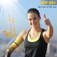 thumbnail image 6 of beister UV Sun Protection Cooling Sleeves Arm Sleeves Men Women Cycling, 6 of 6