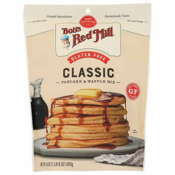 Bob's Red Mill Gluten Free Pancake Mix 24 oz Pkg
