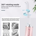 thumbnail image 3 of Efficient Cleaning, Adjustable Mode, Portable Size Electric  Irrigator With 4 Nozzles, Memory Function, Rechargeable Design for Teeth Cleaning, 3 of 8