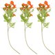 thumbnail image 1 of 3pcs Flores de manzanía artificial Dugar margarita de seda Decoraciones de flores realistas Flores artificiales Crafts, 1 of 5