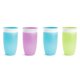 thumbnail image 1 of Sippy Cup Munchkin Miracle 360 para niños pequeños, 300 ml, paquete de 2 unidades, azul/morado y verde/azul, 1 of 1