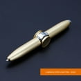 thumbnail image 2 of Pen With LED Light Creative Students Decompress Luminous Office Writing To Reduce Stress And Anxiety Fingertip Rotating Metal Ballpoint Pen, 2 of 9