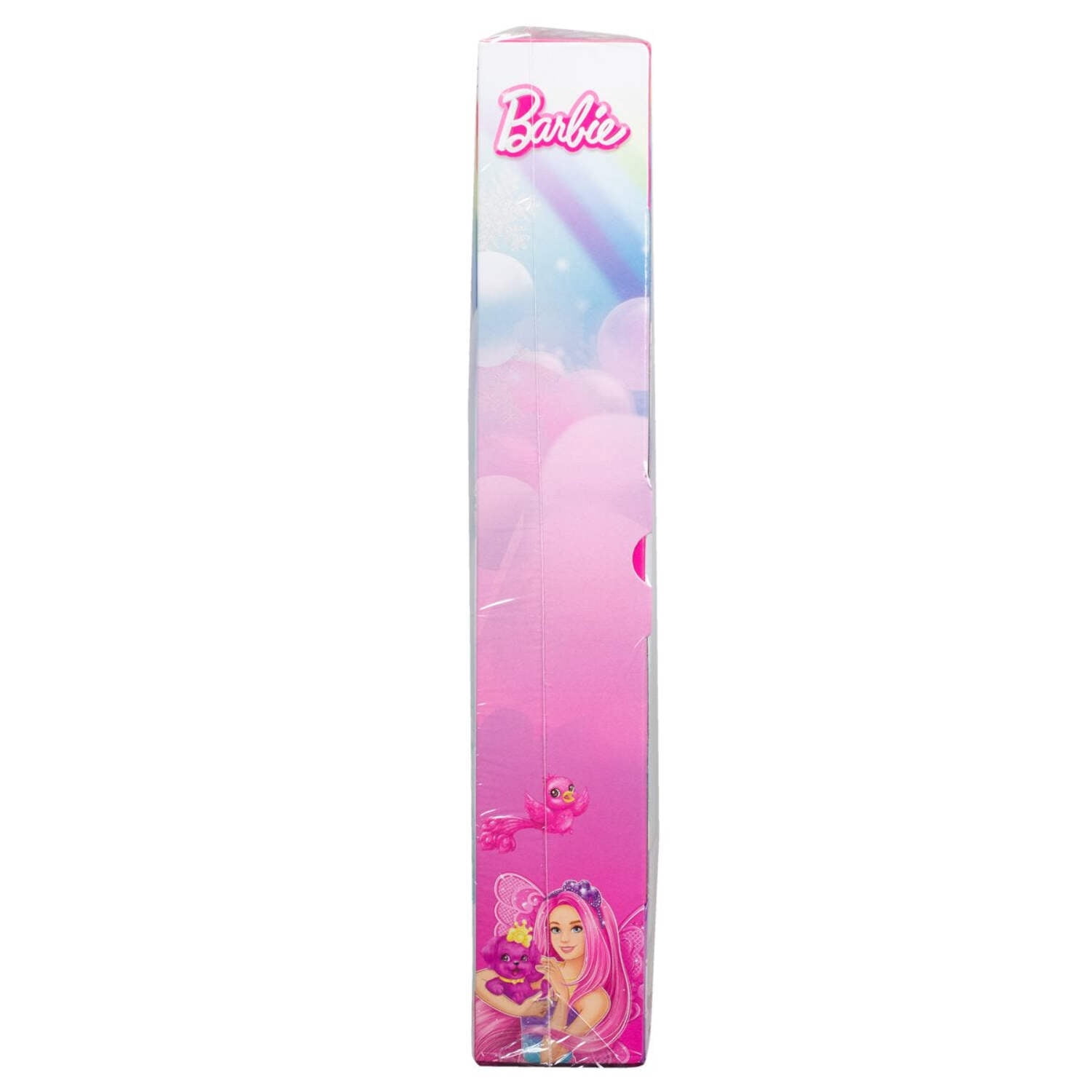 Barbie Advent Calendar with Doll & 24 Surprise Accessories Including Unicorn & 3 Pets, Transform Pink-Haired Fashion Doll into Mermaid, Fairy & More