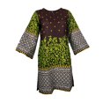 thumbnail image 1 of IshDeena Printed Pakistani Khadi Kurtis for Women Ready to Wear Tunic Tops/Shirts for Ladies - 1 Piece, 1 of 7