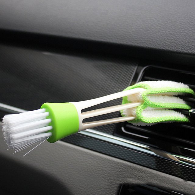 braveheart Portable Keyboard Cleaning Brush Universal Dustproof Keyboard Car Air Conditioning Outlet Cleaner Deatailing Cleaning Tool 1Set