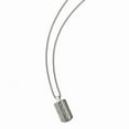 thumbnail image 2 of Grey Titanium necklace with pendant Edward Mirell Titianium & Black Ti Brushed Polished, 2 of 4