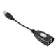 thumbnail image 5 of Adaptador de Red Amonsee USB 2.0 a RJ45 Cable de Extensión Negro, 5 of 5