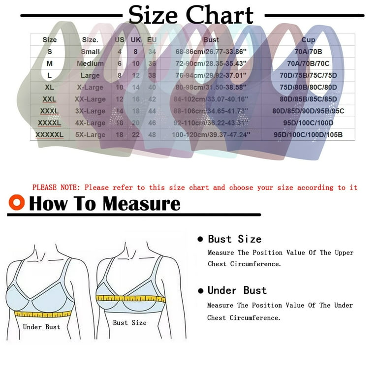 SMihono Sports Bras for Women Plus Size Wireless Seamless Push Up
