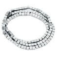 thumbnail image 2 of veasfak 1 Brin Perles Carrées Hematites pour Bracelets Collier, 2 of 9