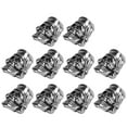 thumbnail image 3 of Paracord Beads Skull Pendant, Anti Slipping Beautiful Paracord Beads Metal Skull Convenient  For Keychains For Outdoor, 3 of 8