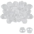 thumbnail image 7 of 100 Pcs Spring Cord Locks Plastic End Fastener Double Holes Clip Rope Toggle Stoppers Sliders, Clear, 7 of 7
