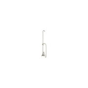 Barclay 4024-PL-PN Gooseneck Tub Filler, Diverter & Hand Shower Polished Nickel