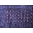 thumbnail image 1 of Ahgly Company Indoor Rectangle Southwestern Blue Country Area Rugs, 7' x 9', 1 of 4
