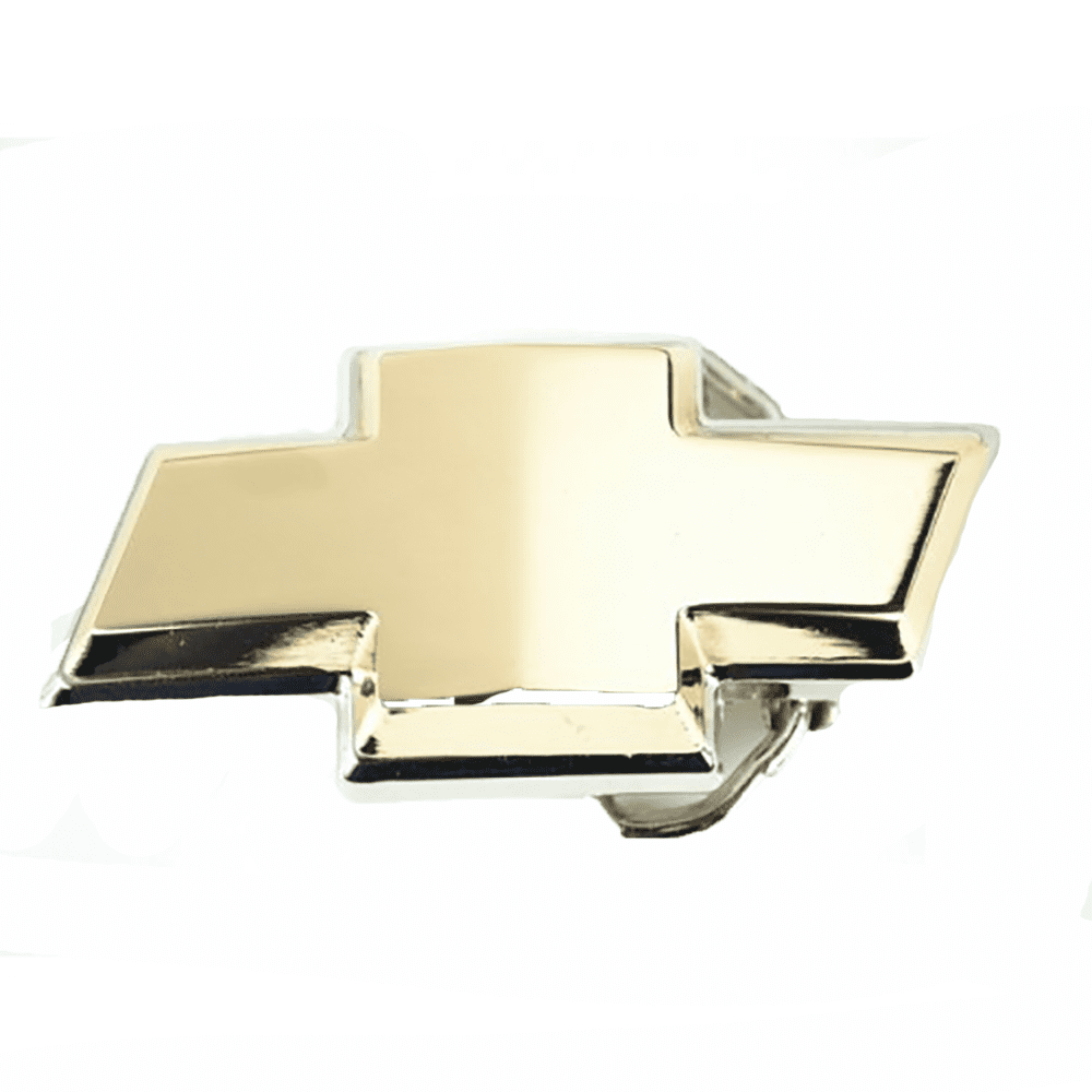 Chevrolet Belt Buckle Chevy Emblem Logo Classic Metal Truck Gold Chrome Gift