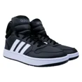 thumbnail image 4 of Adi - das HOOPS 3.0 MID Sneakers Mens Basketball Black GW3020, 4 of 6