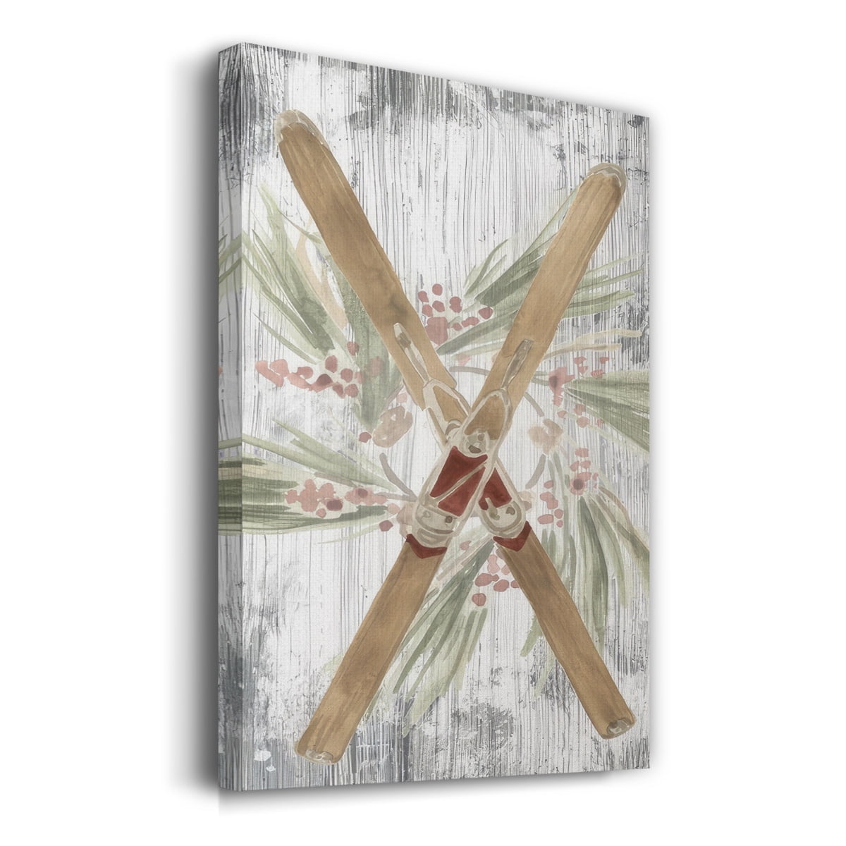 Pinecone Lodge Collection B- Gallery Wrapped Canvas