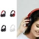 thumbnail image 2 of Auriculares inalámbricos Cateissary B39 Bluetooth V5.0 Soporte plegable portátil Con tarjeta TF Reproductor de MP3 FM incorporado color negro rojo, 2 of 6