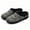 Black, variant on Men's Hoodback Slipper with Memory Foam
